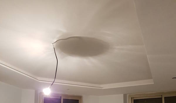Faux plafond blanc